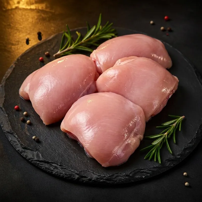 Deboned Thigh — fresh skinless chicken