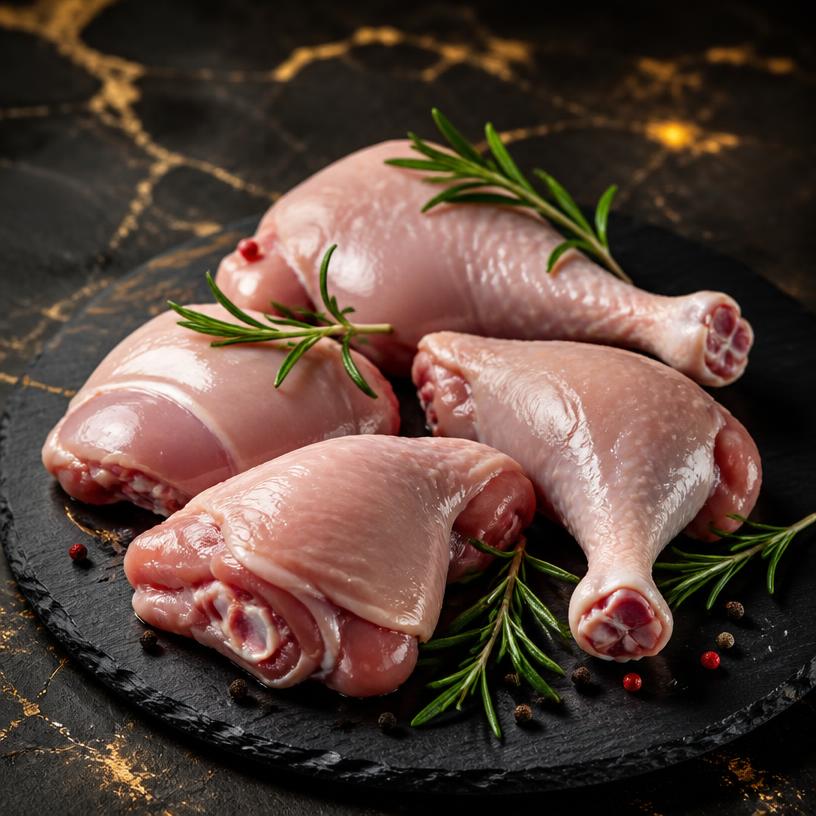 Leg Quarter — fresh skinless chicken