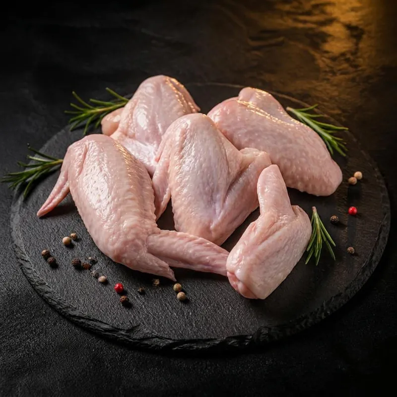Wings — fresh skinless chicken