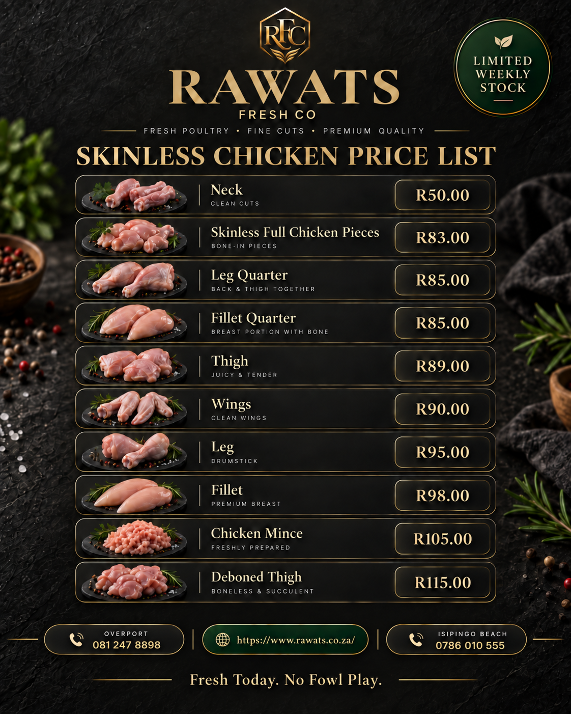 Fresh Pricing v2